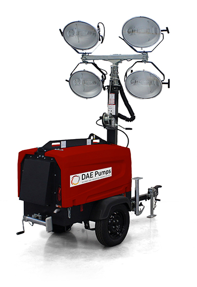DAE Pumps SITE M4 Mobile Light Tower