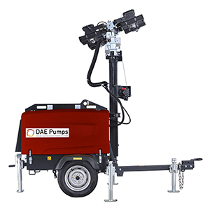 DAE Pumps SITE Mobile Light Tower