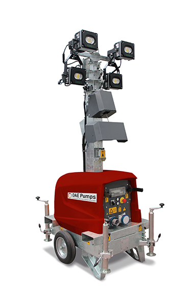 DAE Pumps SITE E3 Electric Mobile Light Tower