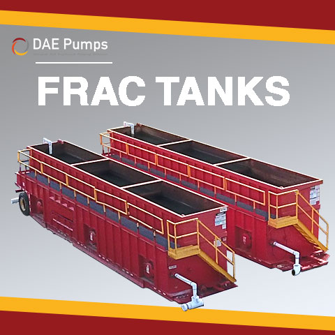 DAE Pumps Frac Tank Cleaning