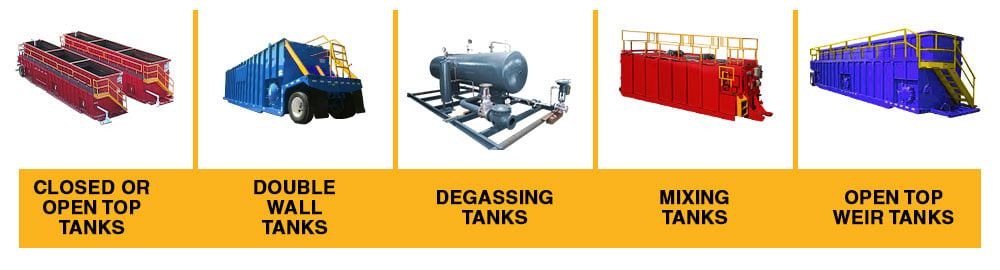 Different Types Of Frac Tanks